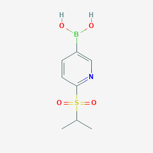 (6-(Isopropylsulfonyl)pyridin-3-yl)boronic acid