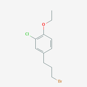 1-(3-Bromopropyl)-3-chloro-4-ethoxybenzene