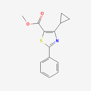 Methyl 4-cyclopropyl-2-phenylthiazole-5-carboxylate