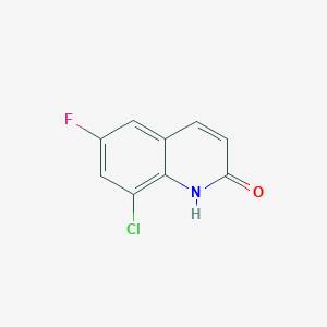 8-Chloro-6-fluoroquinolin-2-ol