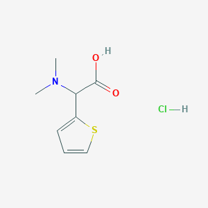 a-(Dimethylamino)-2-thiopheneacetic acid HCl