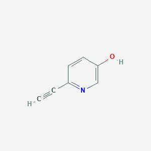 molecular formula C7H5NO B1404666 6-乙炔基吡啶-3-醇 CAS No. 1346539-11-4