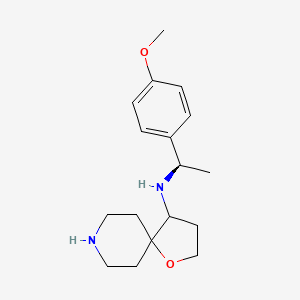 N-((R)-1-(4-Methoxyphenyl)ethyl)-1-oxa-8-azaspiro[4.5]decan-4-amine