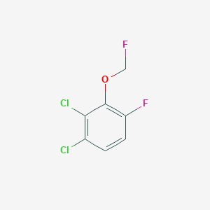 1,2-Dichloro-4-fluoro-3-(fluoromethoxy)benzene