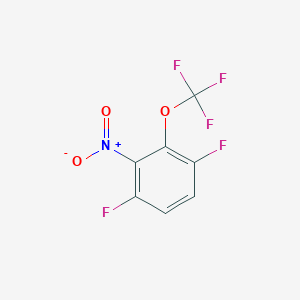 1,4-Difluoro-2-nitro-3-(trifluoromethoxy)benzene