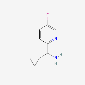 (1S)Cyclopropyl(5-fluoro(2-pyridyl))methylamine