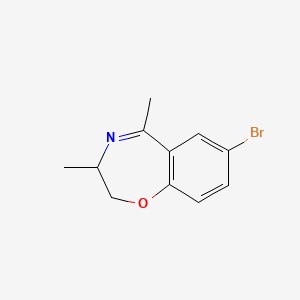 (Z)-7-bromo-3,5-dimethyl-2,3-dihydrobenzo[f][1,4]oxazepine