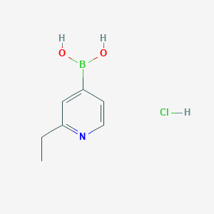 2-Ethylpyridine-4-boronic acid hydrochloride