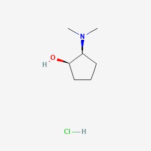 cis-2-(Dimethylamino)cyclopentan-1-OL hcl