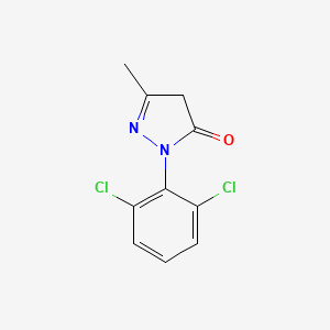 1-(2,6-Dichlorophenyl)-3-methyl-1h-pyrazol-5(4h)-one