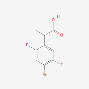 Ethyl 4-bromo-2,5-difluorophenylacetic acid