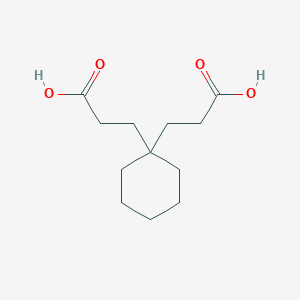 3,3'-(Cyclohexane-1,1-diyl)dipropanoic acid