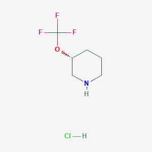 (3R)-3-(Trifluoromethoxy)piperidine hcl