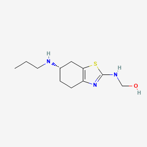 (S)-((6-(Propylamino)-4,5,6,7-tetrahydrobenzo[d]thiazol-2-yl)amino)methanol