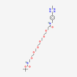 molecular formula C30H48N6O9 B14046967 Methyltetrazine-amino-PEG6-CH2CH2NHBoc 