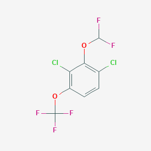 1,3-Dichloro-2-difluoromethoxy-4-(trifluoromethoxy)benzene