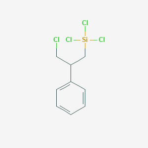 ((Chloromethyl)phenylethyl)trichlorosilane