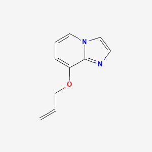 Imidazo[1,2-a]pyridine,8-(2-propenyloxy)-