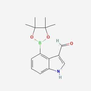 3-Formylindole-4-boronic acid pinacol ester