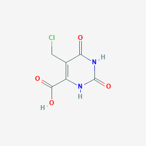 5-(Chloromethyl)-2,6-dioxo-1,2,3,6-tetrahydropyrimidine-4-carboxylic acid