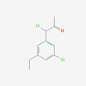 1-Chloro-1-(3-chloro-5-ethylphenyl)propan-2-one