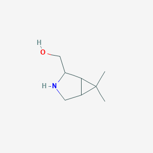 ((1R,2R,5S)-6,6-dimethyl-3-azabicyclo[3.1.0]hexan-2-yl)methanol