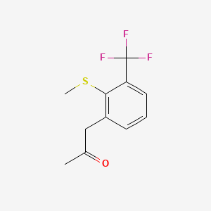 1-(2-(Methylthio)-3-(trifluoromethyl)phenyl)propan-2-one