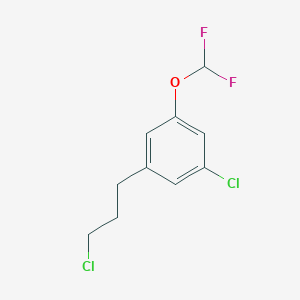 1-Chloro-3-(3-chloropropyl)-5-(difluoromethoxy)benzene