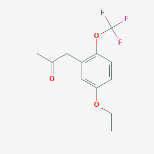 1-(5-Ethoxy-2-(trifluoromethoxy)phenyl)propan-2-one