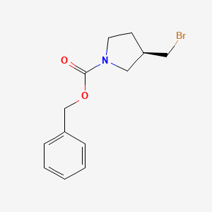 (R)-Benzyl 3-(bromomethyl)pyrrolidine-1-carboxylate