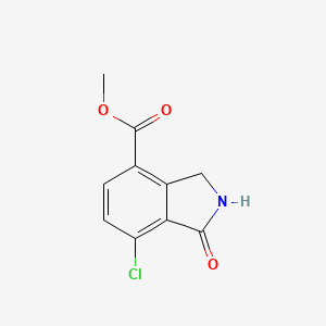 Methyl 7-chloro-1-oxoisoindoline-4-carboxylate