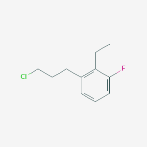 1-(3-Chloropropyl)-2-ethyl-3-fluorobenzene