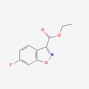 Ethyl 6-fluorobenzo[d]isoxazole-3-carboxylate