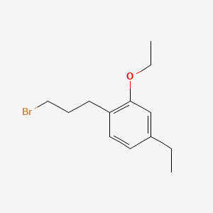 1-(3-Bromopropyl)-2-ethoxy-4-ethylbenzene