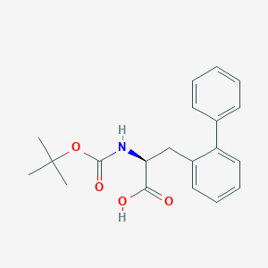 molecular formula C20H23NO4 B14047544 Boc-Phe(2-Ph)-OH 