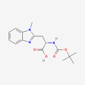 Boc-Ala[2-Bim(1-Me)]-OH