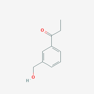 1-(3-(Hydroxymethyl)phenyl)propan-1-one