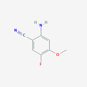 2-Amino-5-fluoro-4-methoxybenzonitrile