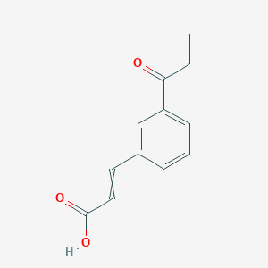 (E)-3-(3-Propionylphenyl)acrylic acid