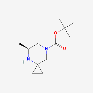 Tert-butyl (5S)-5-methyl-4,7-diazaspiro[2.5]octane-7-carboxylate