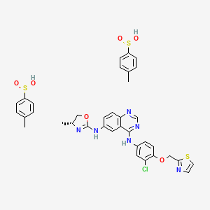 4-{4-Fluoro-3-[(4-methoxy-1-piperidinyl)carbonyl]benzyl}-1(2H)-phthalazinone