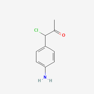 1-(4-Aminophenyl)-1-chloropropan-2-one