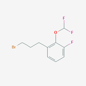 1-(3-Bromopropyl)-2-(difluoromethoxy)-3-fluorobenzene