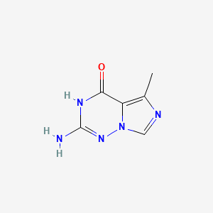 2-Amino-5-methyl-3H-imidazo[5,1-f][1,2,4]triazin-4-one