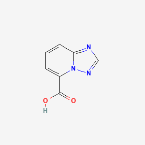 molecular formula C7H5N3O2 B1404824 [1,2,4]三唑并[1,5-A]吡啶-5-羧酸 CAS No. 1234616-38-6