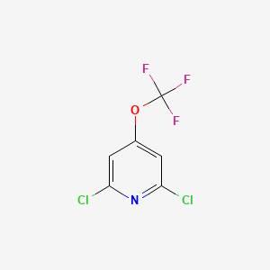 molecular formula C6H2Cl2F3NO B1404829 2,6-二氯-4-(三氟甲氧基)吡啶 CAS No. 1361889-82-8