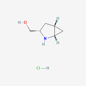 ((1S,3S,5S)-2-Azabicyclo[3.1.0]hexan-3-YL)methanol hcl