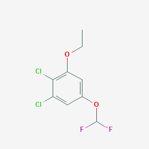 1,2-Dichloro-5-difluoromethoxy-3-ethoxybenzene