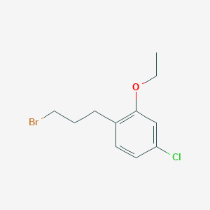 1-(3-Bromopropyl)-4-chloro-2-ethoxybenzene