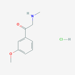 1-(3-Methoxyphenyl)-2-(methylamino)ethanone hydrochloride